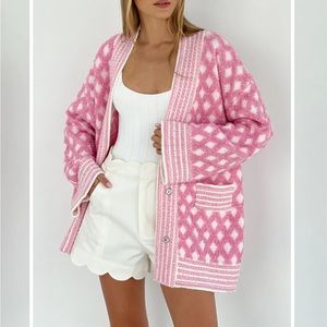 New! Vita Grace Tarryn pearl trimmed Cardigan